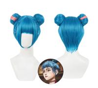 Parrucche Cosplay - LOL Arcane Season 2 Jinx Chignon