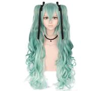 Parrucche Cosplay - Miku Light Green Pony Tails