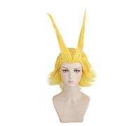 Parrucche cosplay My Hero Academia All Might Golden Short Wig Cosplay Boku no Hero Academia Parrucche sintetiche termoresistenti per capelli