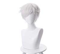 Parrucche Cosplay Norman Parrucca corta Yakusoku no Neverland Capelli sintetici resistenti al calore Le promesse parrucche cosplay di Neverland