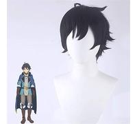 Parrucche Cosplay Yuuki Gioco Princess Connect! Ri: immersioni Parrucche nere corte resistenti al calore in fibra Parrucche Parrucche + Rete per capelli gratis DP-745