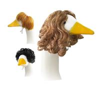 Parrucche Costume da Giardino | Parrucca Intrecciata Per Statua Di Esterno 3 Pezzi - Capelli Divertenti Copricapo Decorativo Stagionale Per Compleanno Festa Primavera