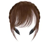 Parrucche da donna con fascia per capelli comode e sicure da indossare parrucche frangia Hairhoop per capelli femminili rapidi cambiamenti di acconciatura fibra ad alta temperatura