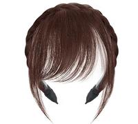 Parrucche da donna con fascia per capelli comode e sicure da indossare parrucche frangia Hairhoop per capelli femminili rapidi cambiamenti di acconciatura fibra ad alta temperatura
