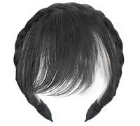 Parrucche da donna frangia fascia parrucche comode e sicure da indossare frangia Hairhoop per capelli femminili rapidi cambiamenti di acconciatura