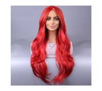 Parrucche da donna Parrucca for capelli ricci lunghi da 28 pollici in Europa e negli Stati Uniti Parrucca per l'uso quotidiano nelle feste(Color:BBW113-8)