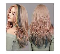 Parrucche da donna Parrucche Lolita for capelli sintetici resistenti al calore ombre da biondo a rosa parrucche bionde ondulate lunghe for donne cosplay quotidiano amore caldo Parrucca per l'uso quoti