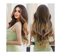 Parrucche da donna Parrucche Lolita for capelli sintetici resistenti al calore ombre da biondo a rosa parrucche bionde ondulate lunghe for donne cosplay quotidiano amore caldo Parrucca per l'uso quoti