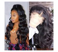 parrucche da donna Parrucche per la sostituzione 360 Parrucca Anteriore Del Merletto Dei Capelli Umani Pre Colto Capelli Brasiliani for Le Donne Trasparente Del Merletto Frontale Parrucca Dell'onda De