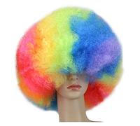 parrucche da donna Parrucche per la sostituzione Corto culry cosplay parrucca parrucca rossa verde puprople rosa nero blu bianco marrone giallo biondo danza parrucche afro sintetico Parrucca per la mo