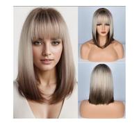 Parrucche da donna The Full Cap Synthetic Wig - Your Ultimate Fashion Accessory for Trendsetting Color Blends Wigs Parrucche