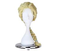 Parrucche da principessa for capelli sintetici 1pc Parrucca a treccia marrone ultra lunga for cosplay
