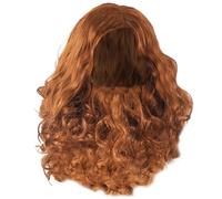 Parrucche da uomo, Barba di Gesù e Parrucca per Costume da Gesù 17.7 Parrucca da uomo sintetica riutilizzabile Barba taglia unica per costume da festa di Natale Cosplay Dress Up