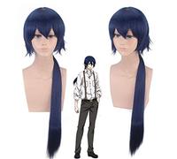 Parrucche di alta qualità sotto una persona 2 parrucca cosplay Zhuge Qing blu lungo rettilineo parrucche sintetiche per capelli