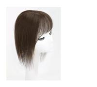 Parrucche Di Capelli Umani Pezzo di parrucca Testa da donna for riempire i capelli Soffici capelli veri Coprire i capelli bianchi for aumentare la quantità di frangia di capelli veri for riempire i ca