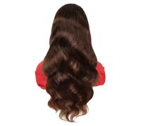Parrucche Frontali In Pizzo Marrone Scuro 13 * 4 Parrucche Per Capelli Umani Body Wave12 A 26 Pollici Estensione Anteriore Dei Capelli In Pizzo Per Le Donne