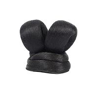 Parrucche Hanfu da donna, Parrucca antica cinese da donna, parrucche Hanfu, copricapo, fotografia, danza, chignon, nero, alta temperatura(Wig H)