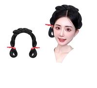 Parrucche Hanfu da donna, Parrucca cinese Hanfu, chignon, cosplay, multicolore(Wig E)
