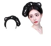 Parrucche Hanfu da donna, Parrucca cinese Hanfu, chignon, cosplay, multicolore(Wig K)
