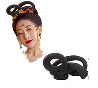 Parrucche Hanfu da donna, Parrucca sintetica antica cinese, copricapo Hanfu for capelli, for donne, cosplay, multicolore(VM41)
