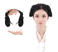 Parrucche Hanfu da donna, Parrucca sintetica antica cinese, copricapo Hanfu for capelli, for donne, cosplay, multicolore(FG09)