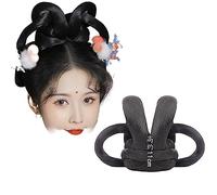 Parrucche Hanfu da donna, Parrucca sintetica antica cinese, copricapo Hanfu for capelli, for donne, cosplay, multicolore(VM27)