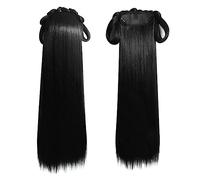 Parrucche Hanfu da donna, Parrucchino cosplay in stile cinese for donna, Hanfu sintetico, fascia for capelli, multicolore(Wig E)