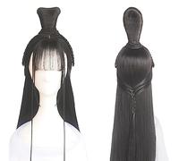 Parrucche Hanfu da donna, VintageParruccaHanfuCineseStileAnticoMultiusoCostumeTuttoCapModellazionePersonalizzatoProdottoMulticolore(Wig P)