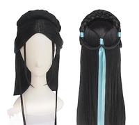 Parrucche Hanfu da donna, VintageParruccaHanfuCineseStileAnticoMultiusoCostumeTuttoCapModellazionePersonalizzatoProdottoMulticolore(Wig L)
