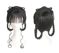 Parrucche Hanfu da donna, VintageParruccaHanfuCineseStileAnticoMultiusoCostumeTuttoCapModellazionePersonalizzatoProdottoMulticolore(Wig E)