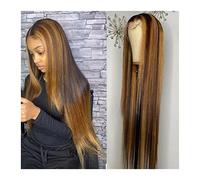 Parrucche Highlight parrucca parrucca capelli umani parrucche frontali for le donne capelli umani brasiliani 8-32 pollici T Part pizzo ombre 150% densità parrucca anteriore del pizzo dritto parrucca i