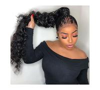 Parrucche in pizzo ondulate 10-30 pollici sciolto Deep Wave parrucca in pizzo Glueless 360 parrucca frontale in pizzo prepucked 360 parrucca piena del merletto Remy Hair brasiliana per le donne