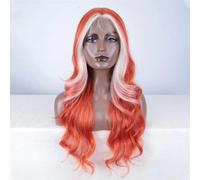 Parrucche In Pizzo Sintetico Body Wave T Part Ombre Biondo Marrone Parrucche Per Donne Nere