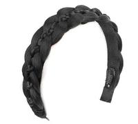 Parrucche intrecciate regolabili per capelli resistenti al calore in fibra sintetica Hairhoop per le donne Occasione speciale e usura quotidiana naturale treccia capelli
