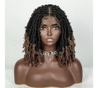 Parrucche Intrecciate Sintetiche Dreadlocks Parrucca Per Capelli Intrecciata Anteriore In Pizzo Parrucca Per Trecce All'uncinetto Per Le Donne