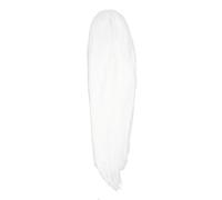 Parrucche lunghe bianche diritte Anime Cosplay Seta ad alta temperatura Stile realistico Capelli sintetici facili indossare per le donne Feste a tema cosplay