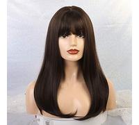 Parrucche lunghe dritte GJBXP con frangia Parrucche sintetiche naturali Omber Blonde per donne Parrucche Cosplay afroamericane Fibra resistente al calore Lc167-5