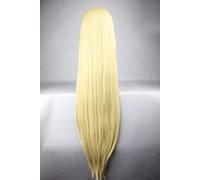 Parrucche lunghe e dritte da donna 100 cm Parrucche sintetiche resistenti al calore Parrucca cosplay anime Halloween Carnevale Parrucche da donna Cosplay AP J