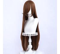 Parrucche lunghe multicolori con capelli lisci, parrucche sintetiche colorate in fibra resistente al calore, adatte per l'uso quotidiano alle feste, parrucche cosplay reg,18