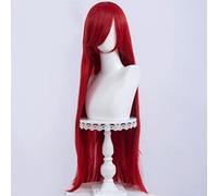 Parrucche lunghe multicolori con capelli lisci, parrucche sintetiche colorate in fibra resistente al calore, adatte per l'uso quotidiano alle feste, parrucche cosplay reg,16