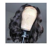 Parrucche Onda del corpo 13x4 HD Frontale Del Merletto Parrucche Dei Capelli Umani Remy 4x4 Chiusura Onda Sciolta Parrucche Pre pizzicate 180 Densità Parrucche for Le Donne Nere Parrucca da donna (Co