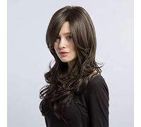 Parrucche ondulate lunghe bionde marroni di RTGFS con frangia per le donne Parrucche sintetiche nere rosse femminili Cosplay Cosplay Parrucche per capelli in fibra resistente al calore LC102