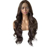 Parrucche ondulate per donne e ragazze, da 45 a 65 cm (18-26 pollici), parrucche sintetiche ricci per costumi, fino alle spalle. (22inch)