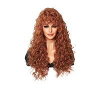 Parrucche Parrucca da donna in fibra chimica ad alta temperatura in seta rosa con capelli ricci africani piccoli Parrucca di capelli umani