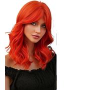 Parrucche Parrucche bionde ondulate lunghe di capelli platino con parrucca frangia for le donne(WL1048-2 wig)