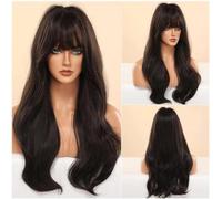 Parrucche Parrucche da 24"/60 cm Parrucche per capelli ricci lunghi ondulati Parrucche colorate Parrucche sintetiche resistenti al calore Parrucche da indossare tutti i giorni Cosplay Capelli
