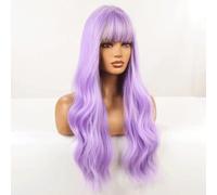 Parrucche Parrucche da 24"/60 cm Parrucche per capelli ricci lunghi ondulati Parrucche colorate Parrucche sintetiche resistenti al calore Parrucche da indossare tutti i giorni Cosplay Capelli