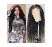 Parrucche Parrucche for capelli umani a onde profonde con capelli del bambino, parrucche anteriori in pizzo pre pizzicate 13X6 13x4 HD for donne Parrucca for capelli brasiliani Remy ricci 4X4 5X5 6X6
