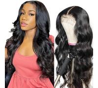 Parrucche Parrucche for capelli umani anteriori in pizzo 13x6 con onda del corpo for donne nere, parrucca frontale in pizzo trasparente HD Parrucca riccia in pizzo for capelli Remy da 14-40 pollici Pa
