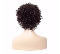 Parrucche parrucche sintetiche corte ricci parrucche con frangia Wave pizzo parrucche frontali parrucche piene per abbigliamento quotidiano Cosplay party parrucca